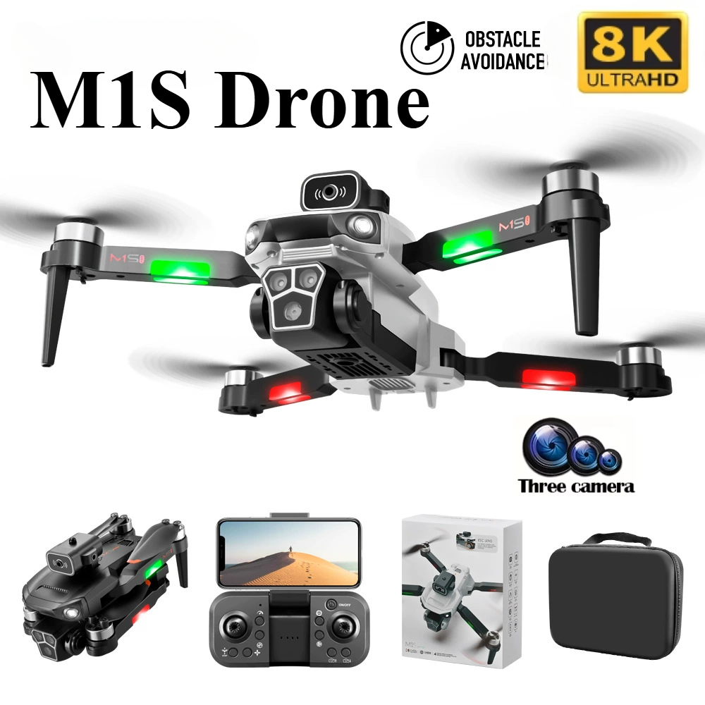 Rc Hobby China - Drone M1S 8K Profissional com Câmera