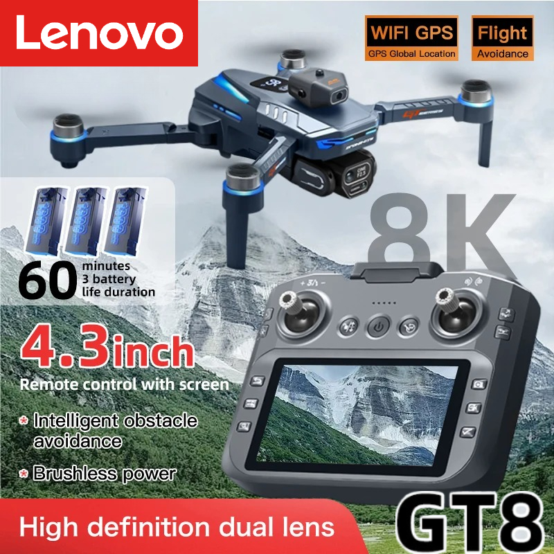 Rc Hobby China - Drone Lenovo GT8 8K Profissional com