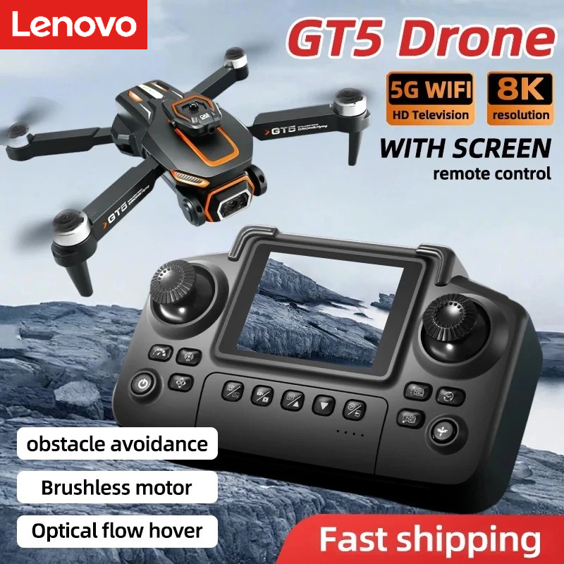 Rc Hobby China - Drone Lenovo GT5 Mini 4K HD