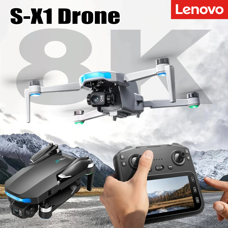 Rc Hobby China - Drone Lenovo S-X1 8K HD Profissional