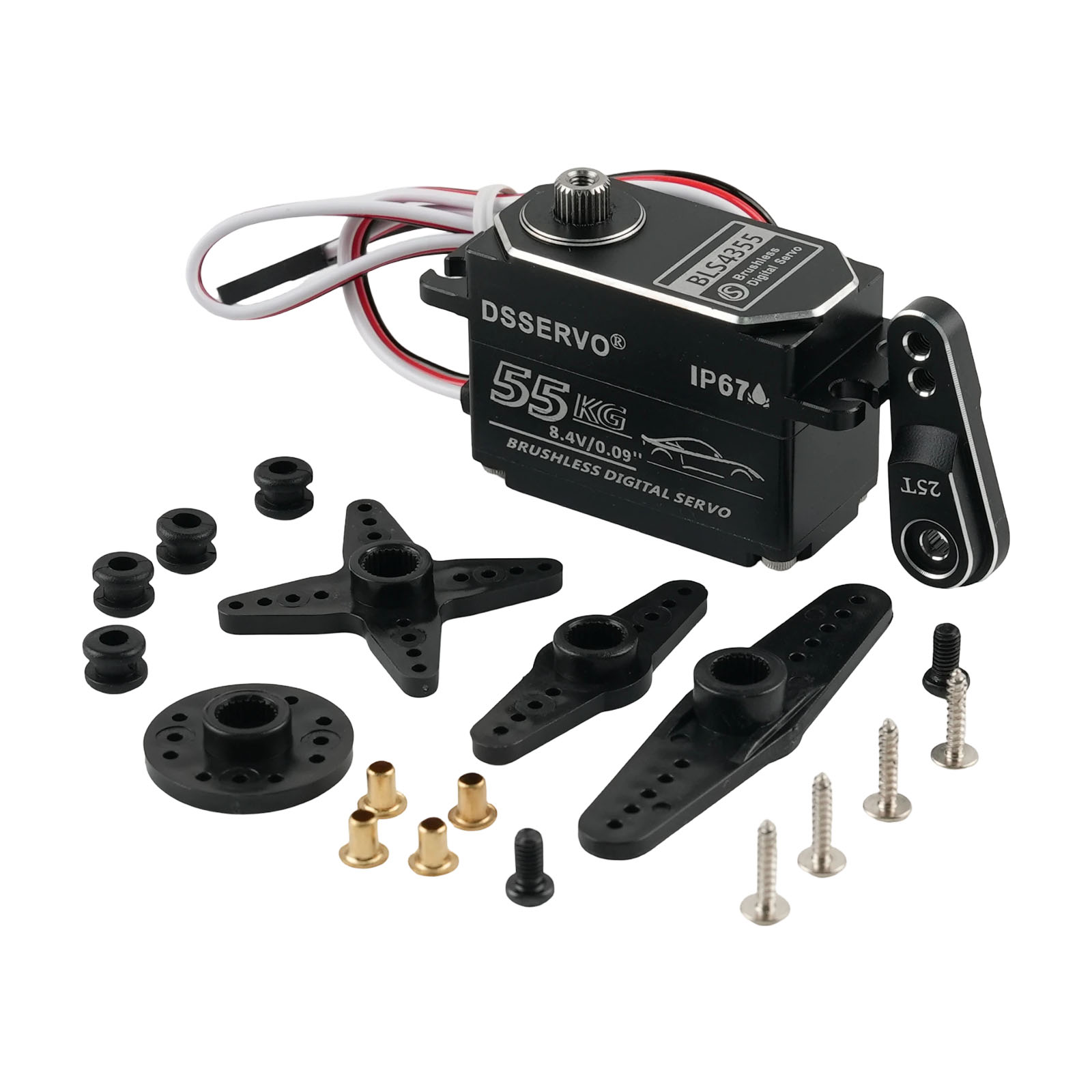 Rc Hobby Shops - Dsservo BLS4355 55KG Servo Digital Brushless