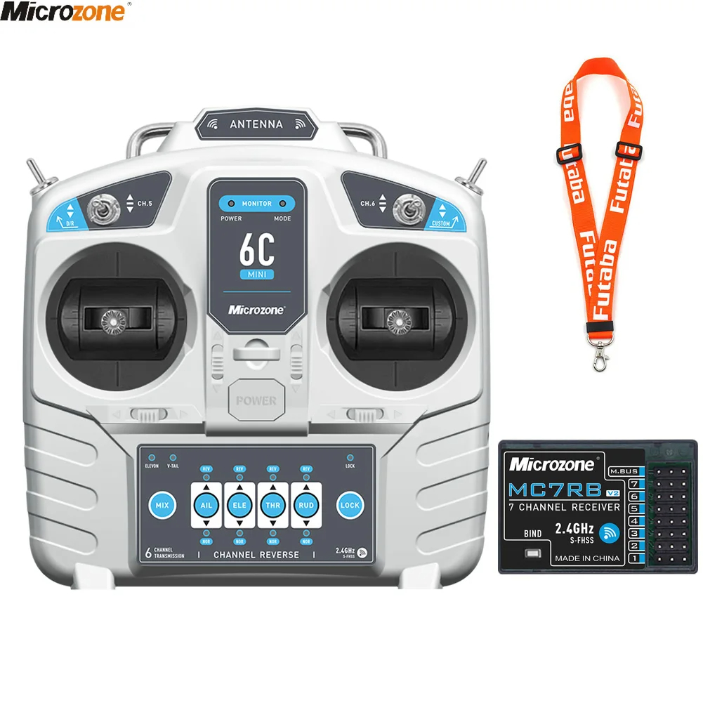 Rc Hobby Shops - Transmissor Controlador MicroZone com Receptor, Sistema