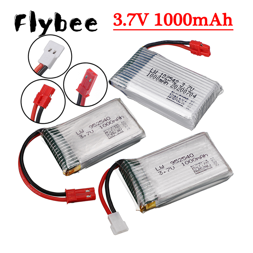 Rc Hobby Airplanes - Bateria Lipo 3.7V 1000mAh para Syma
