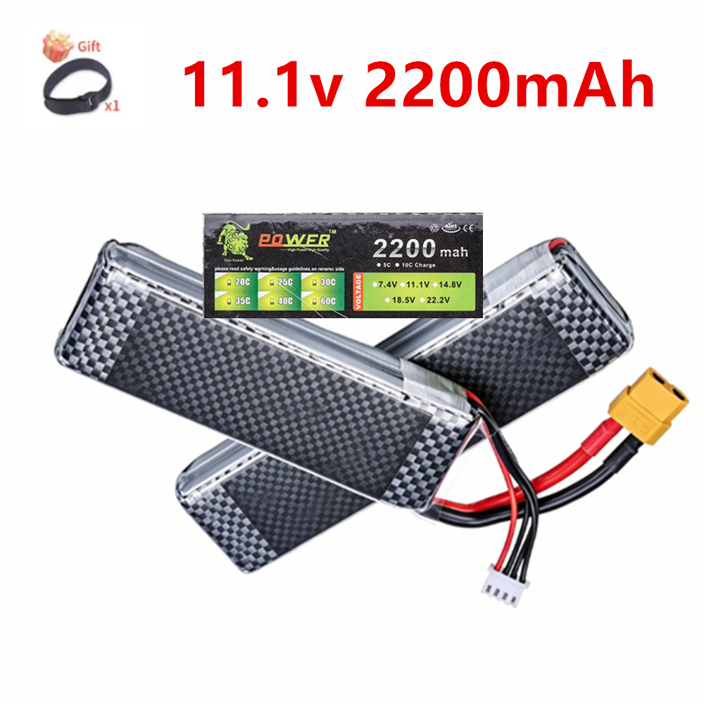 Rc Hobby Airplanes - Bateria Lipo 3S 11.1V 2200mAh 35C