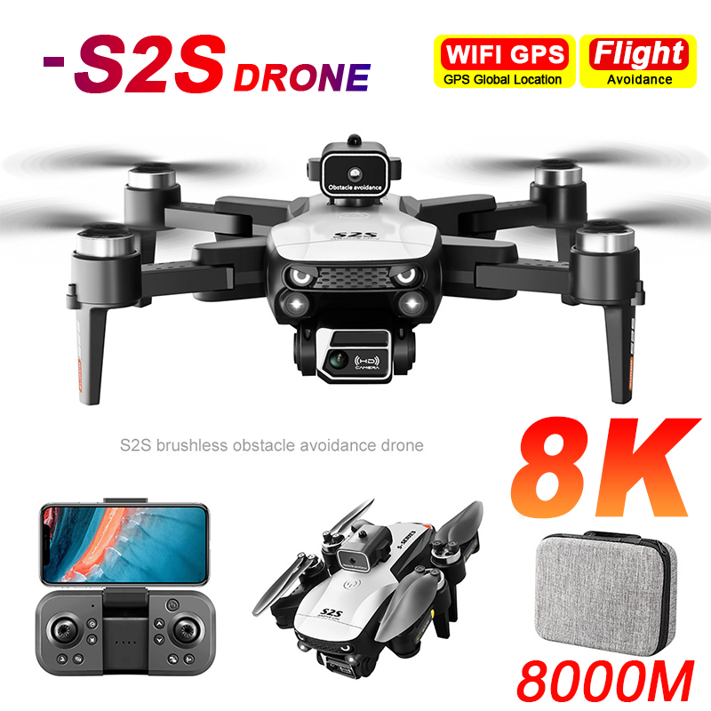 Novo Drone S2S 8K Profissional - Rc Hobby Wholesale avaliação e preço