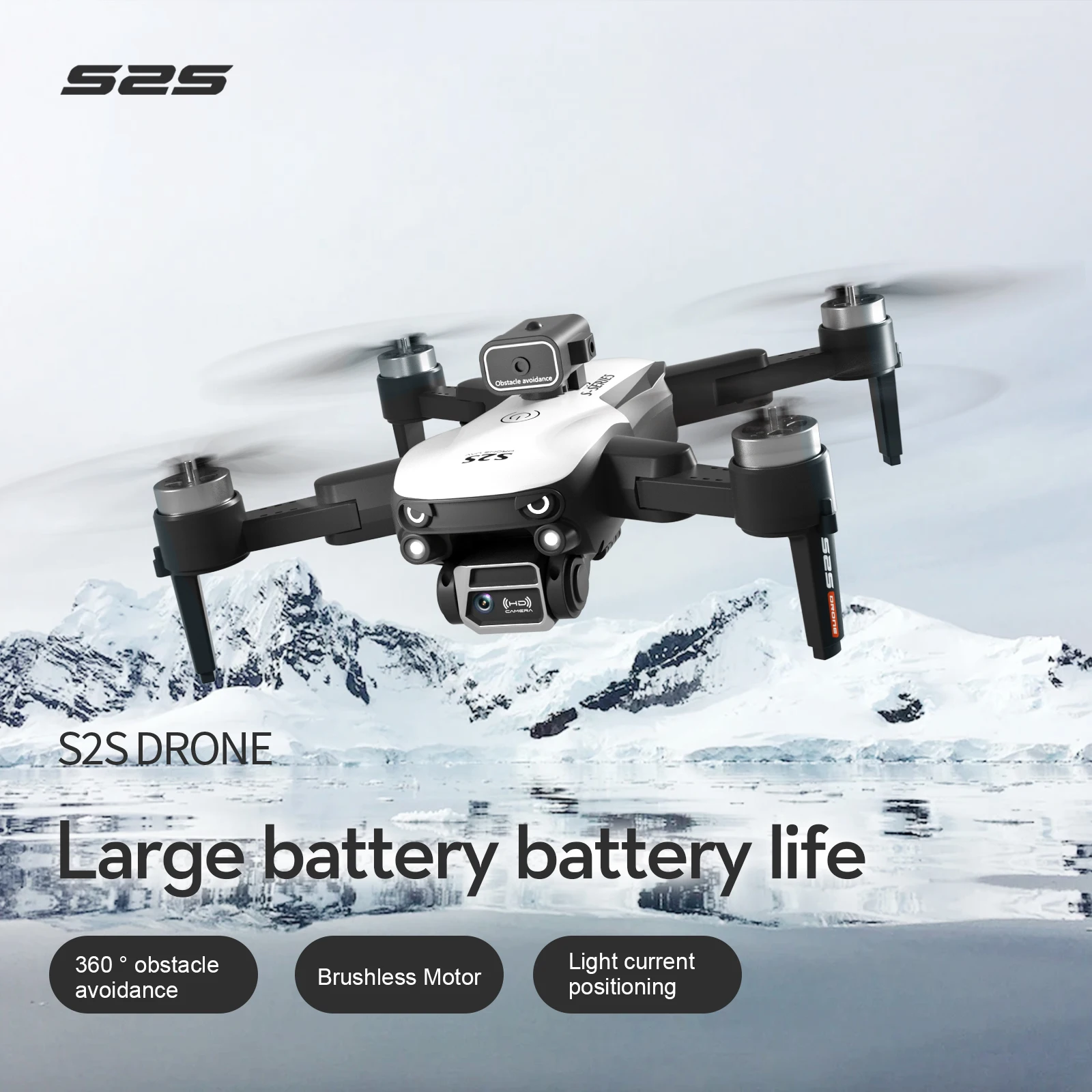 Novo Drone S2S 8K Profissional - Rc Hobby Wholesale avaliação e preço