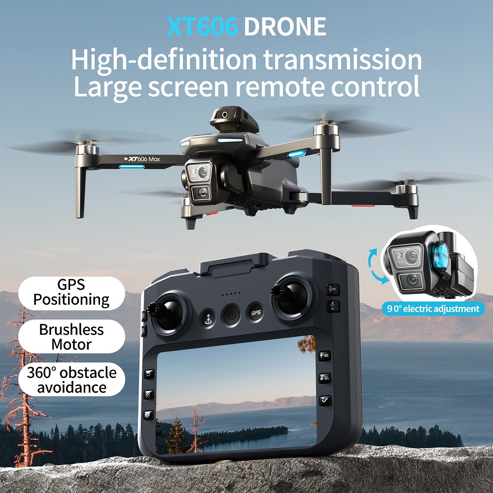 Drone XT606 MAX 3 com Câmera P - Rc Hobby China avaliação e preço