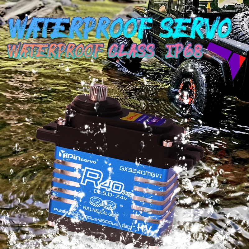 Servo rc ip68 à prova d'água,  - Rc Hobby Shops avaliação e preço