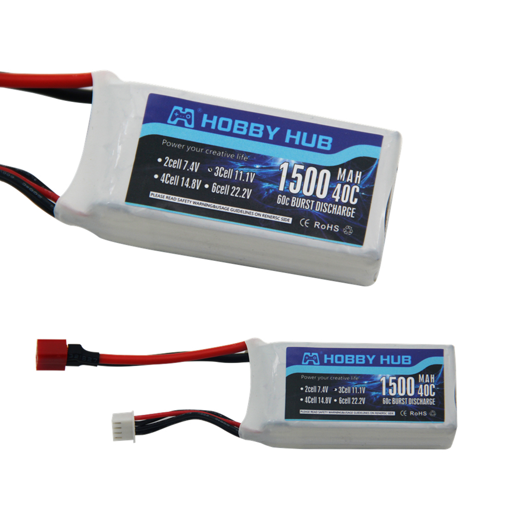 Bateria de 11.1v 1500mah 3s 40 - Rc Hobby Wholesale avaliação e preço