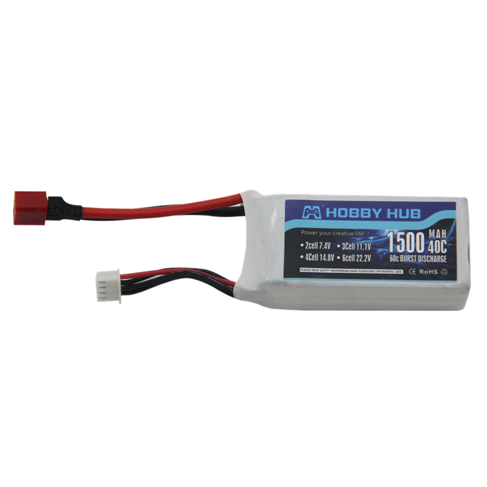 Bateria de 11.1v 1500mah 3s 40 - Rc Hobby Wholesale avaliação e preço