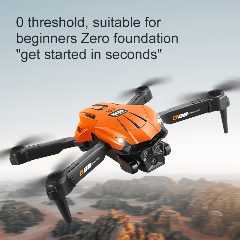 Novo Drone D88 8K com Fluxo Óp - Rc Hobby Wholesale avaliação e preço