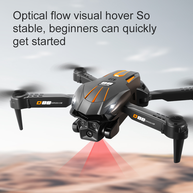 Novo Drone D88 8K com Fluxo Óp - Rc Hobby Wholesale avaliação e preço