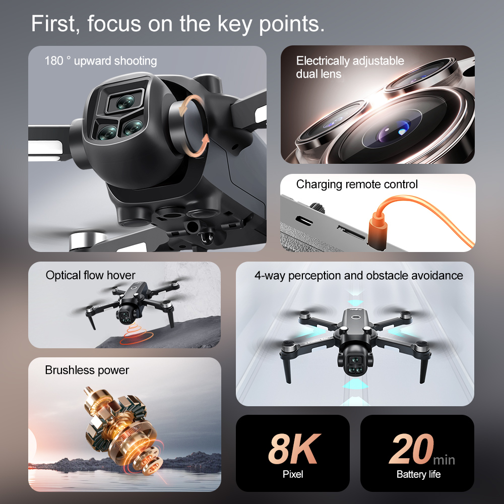 Drone Lenovo V156 MAX HD WIFI  - Rc Hobby China avaliação e preço