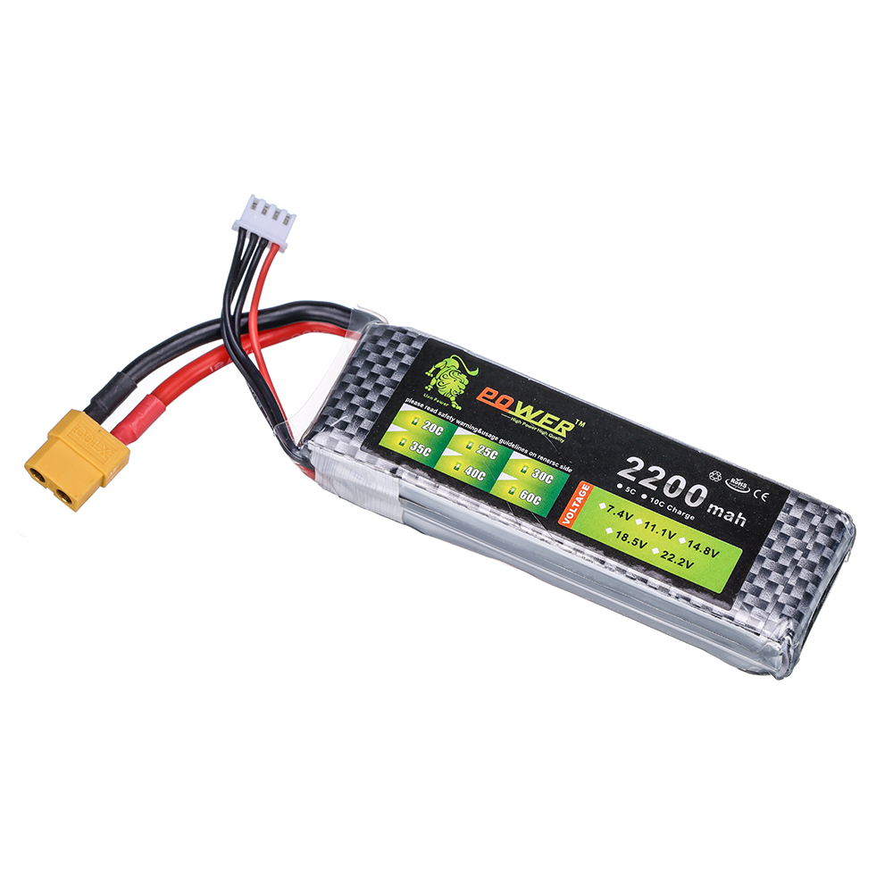 Bateria Lipo 3S 11.1V 2200mAh  - Rc Hobby Airplanes avaliação e preço