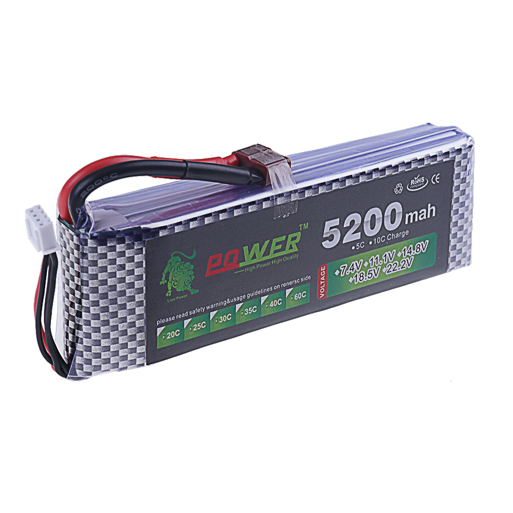 Bateria lipo 3s 11.1v 5200mah  - Rc Hobby Airplanes avaliação e preço