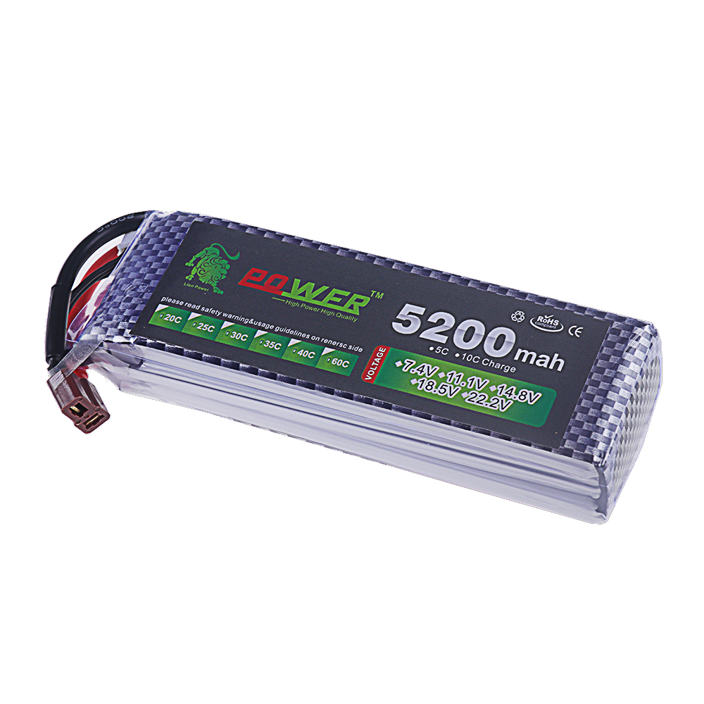 Bateria lipo 3s 11.1v 5200mah  - Rc Hobby Airplanes avaliação e preço